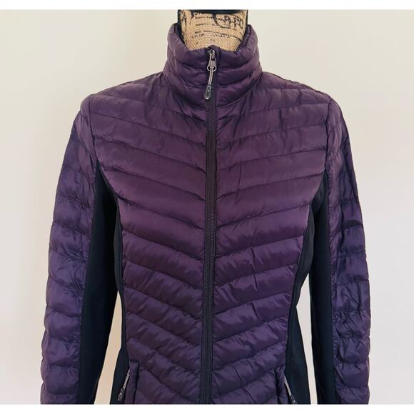 32 Degrees Heat Women Dark Blackberry Lightweight Packable Full Zip Jacket Small - Picture 6 of 13